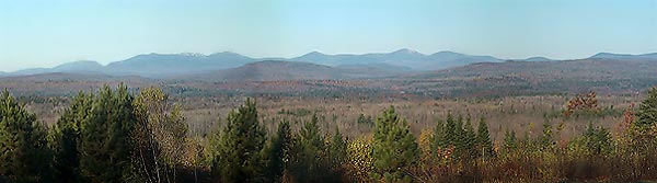 The Bigelow Mountain Range of Maine