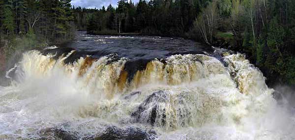 Grand Falls of The Dead River - Maine