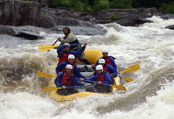 Penobscot rafting