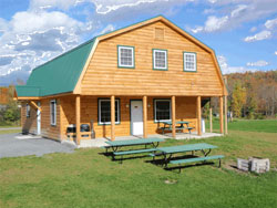 Maine Cabin Rentals and Lodging at North Country Rivers - The Flagstaff Cabins