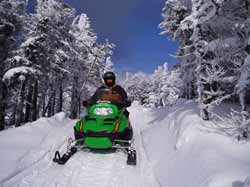 Maine Snowmobiling Trips Photo Slideshow