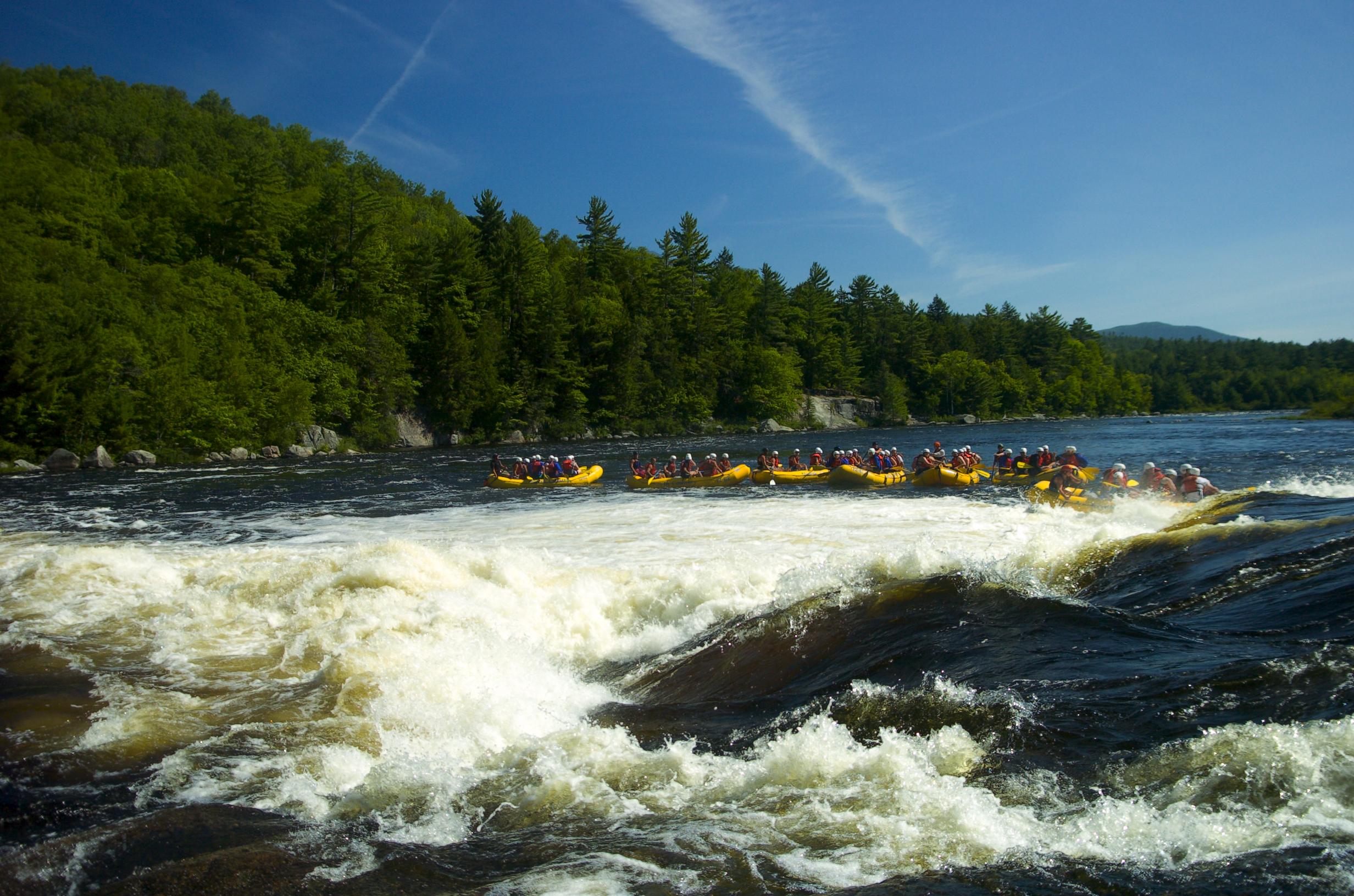 White Water Rafting river conservation