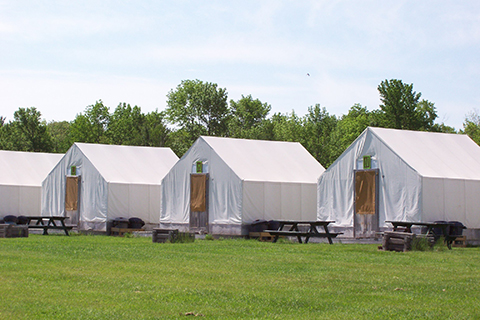 platform-tent-camping-penobscot-maine