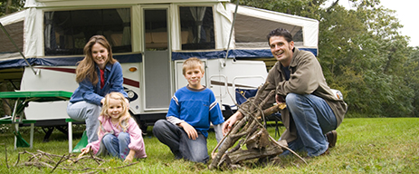 rv camping on dead river