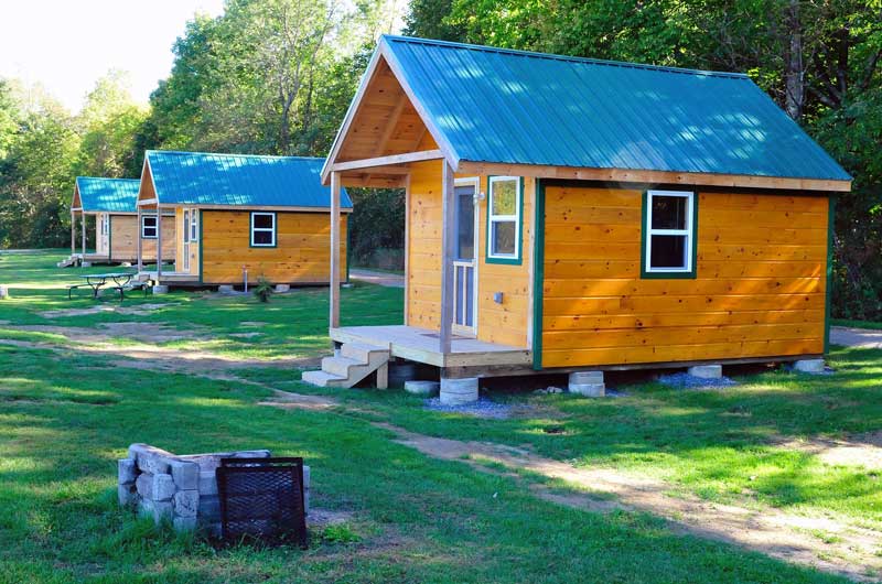 Maine Bunkhouse Cabin Rentals